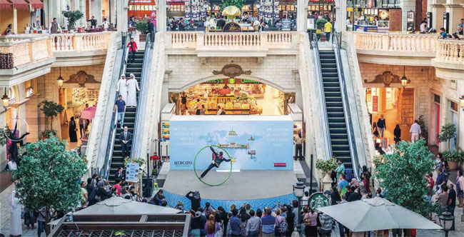 오는 8월4일까지 두바이 최대 쇼핑 페스티벌 ‘두바이 서머 서프라이즈’가 열린다. 사진은 메르카토몰 두바이관광청