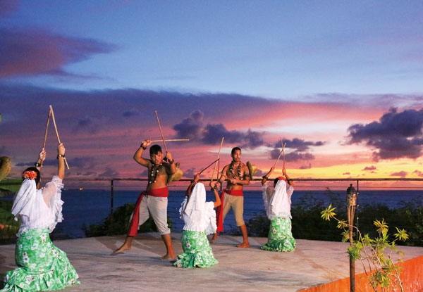 쉐라톤 라구나 괌 리조트에서 열리는 차모로 공연