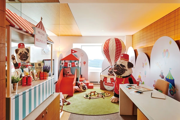 호텔스닷컴이 그랜드 워커힐 서울에 어린이 고객을 위한 벨퍼그 랜드 룸을 마련했다. 호텔스닷컴을 통해 9월30일까지 예약이 가능하다 ⓒ호텔스닷컴