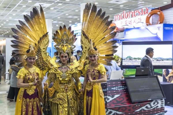 인도네시아관에서는 인도네시아 전통공연과 인도네시아 커피 무료 시음 등 다양한 이벤트가 진행된다