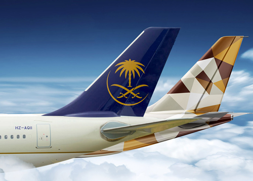 에티하드항공과 사우디아항공이 9개국 11개 노선에 대해 공동운항을 확대하겠다고 발표했다  ⓒ에티하드항공