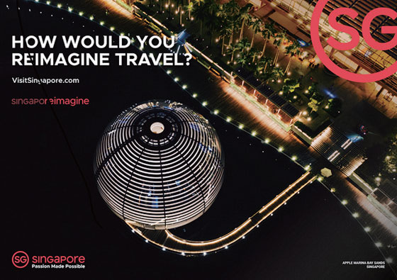 싱가포르관광청의 새로운 캠페인, SingapoReimagine