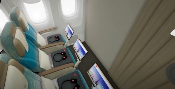 에미레이트항공의 VR 체험 영상 캡쳐 / 캡쳐