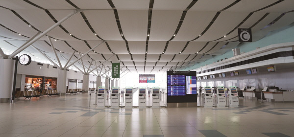 확장된 신치토세공항 국제선 모습 / 홍은혜 기자
