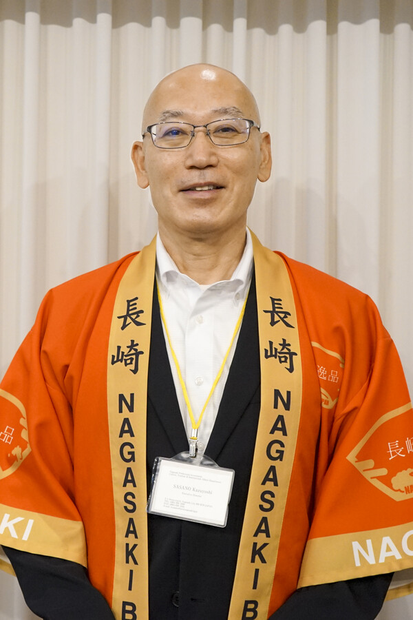 나가사키현 문화관광국제부 사사노 카즈요시(SASANO Kazuyoshi) 참사감은 "코로나 이전 나가사키현 외래객 중 한국인이 50% 이상이었다"라며 시장 회복에 대한 기대를 표했다 / 이은지 기자