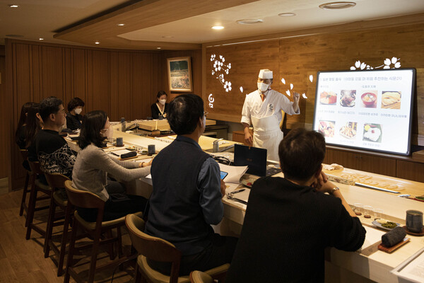 12월1일 서울 서초구 타쿠미곤에서 열린 JNTO의 음식을 테마로 한 일본 여행 세미나 / 이성균 기자