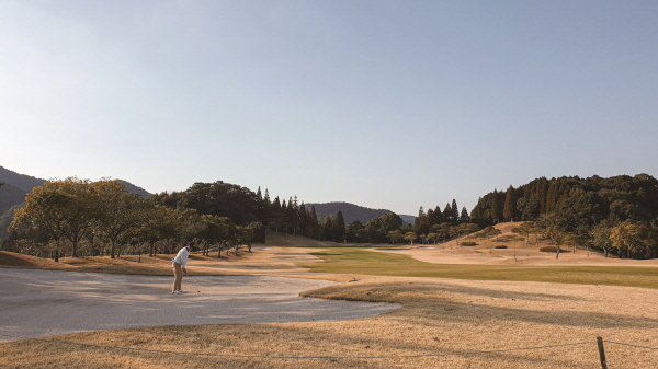 케도인GC는 1991년 오픈한 골프장이다. 양옆으로 30년 이상 뿌리를 내리고 자란 고목들이 많다