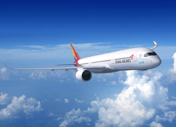 아시아나항공조종사노동조합이 7월24일과 26일 파업을 예고했다. 사진은 아시아나 A350 항공기 / 아시아나항공 