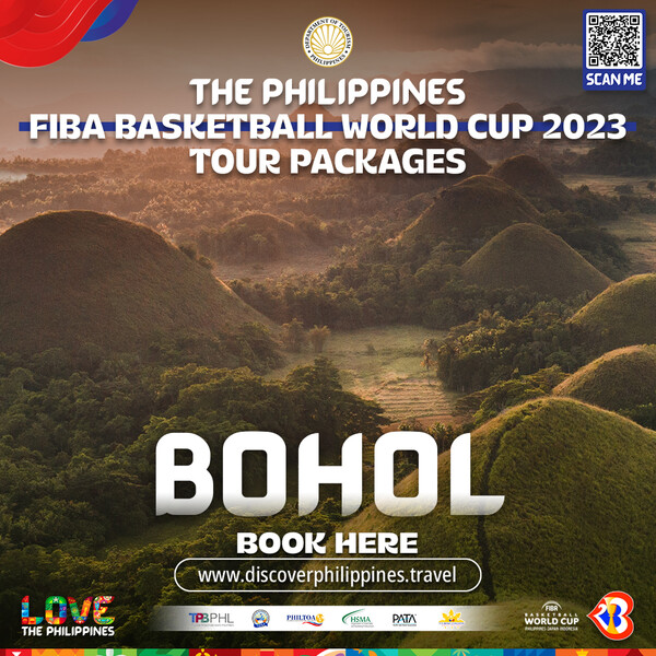 필리핀관광부가 2023 FIBA 농구 월드컵 개최를 기념해 여행 패키지를 출시한다 / 필리핀관광부