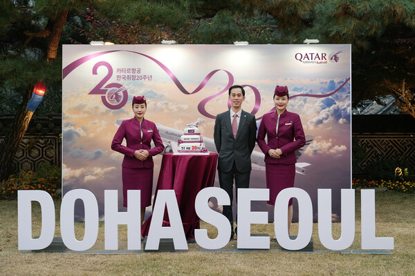 지난 1일 저녁 카타르항공이 한국 주요 여행업계 관계자들을 초청해 갈라 디너를 진행했다 / 카타르항공 
