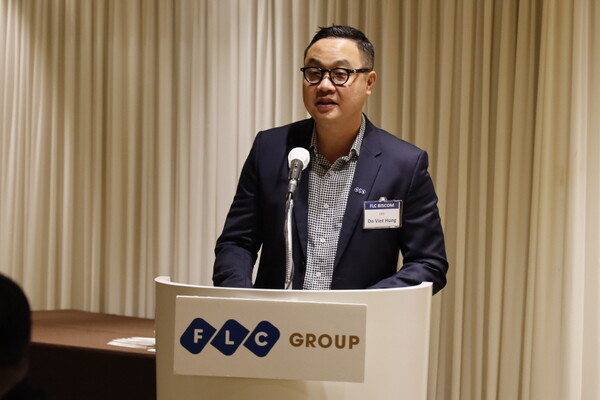 FLC BISCOM 도 비엣 헝(Do Viet Hung) 대표는 "한국 시장에 최고의 서비스를 제공하고 더 좋은 경험을 할 수 있도록 노력할 것"이라고 말했다 / 송요셉 기자