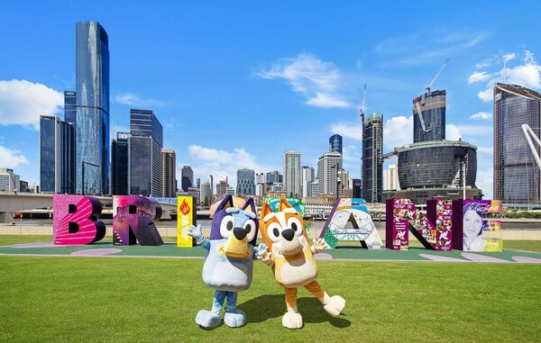 호주 퀸즐랜드주 브리즈번에 2024년 8월, 블루이의 월드(Bluey’s World)가 문을 연다. / 퀸즐랜드주관광청