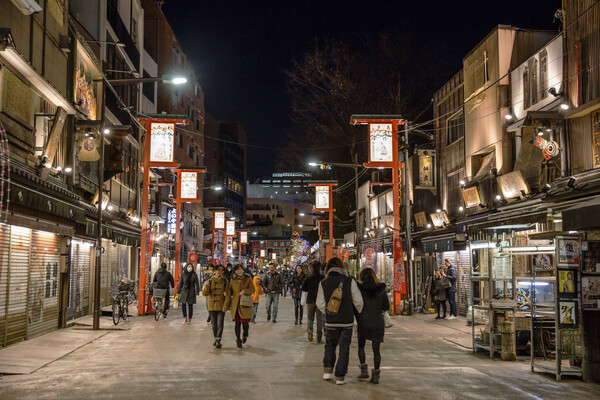 JNTO 잠정 집계에 따르면, 2월 방일 외국인 관광객 수가 역대 최대치를 기록했다. 사진은 일본 도쿄 아사쿠사 / 여행신문CB