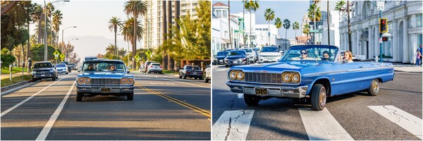 ‘64 임팔라 로우라이더’를 타고 도시를 누비는 투어  / LA관광청 