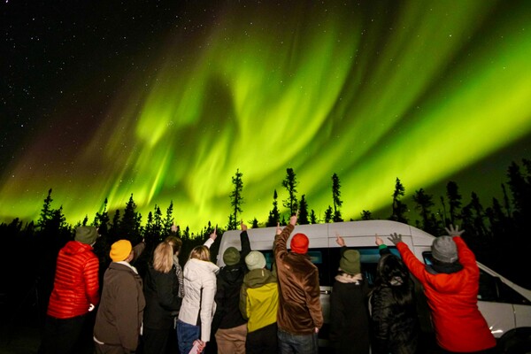옐로나이프 오로라 헌팅 / ⓒNorthwest Territories Tourism 