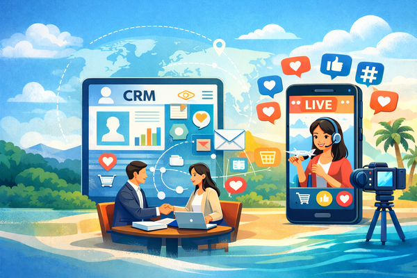 2026년 여행사들은 지속적인 고객 관계 유지를 중심으로 마케팅 채널을 넓히고 브랜드 신뢰도를 높일 계획이다 / AI 생성 이미지