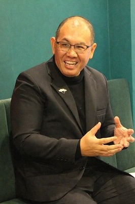 와치라차이 신임 소장이 태국만의 프리미엄 전략에 대해 말하고 있다 / 송미주 기자