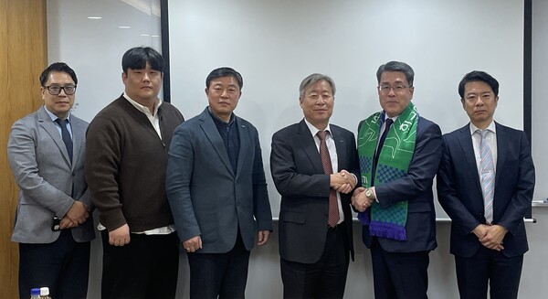 KATA가 2월12일 일본 후쿠시마현 관광교류국과 간담회를 통해 청주–후쿠시마 전세기 취항 및 양국 관광교류 확대 방안을 논의했다 / KATA