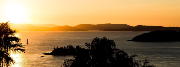 해밀턴 아일랜드의 대표적인 일몰 명소인 원 트리 힐(One Tree Hill) / 해밀턴 아일랜드