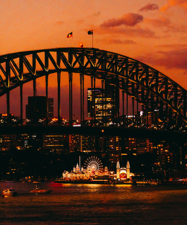  시드니 하버 브릿지 야경 / 여행신문 CB 