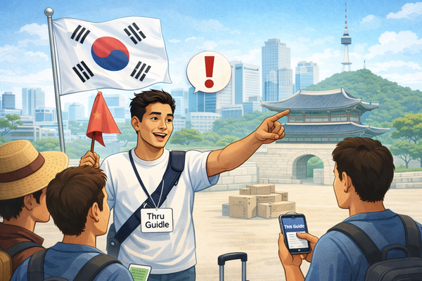 소수언어 관통사가 부족한 현실에서 '시팅 가이드'와 '쓰루 가이드' 방식도 통용되고 있다 / AI 생성 이미지