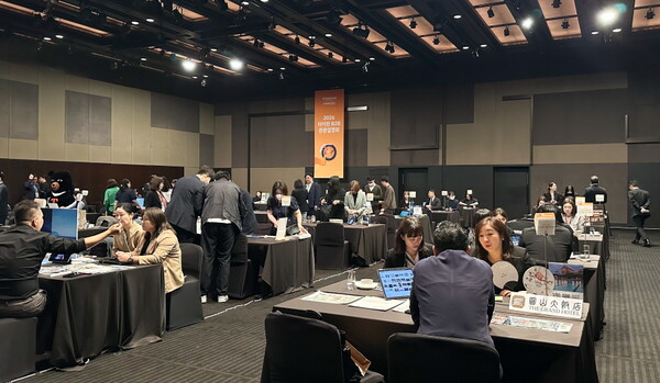2026타이완광광설명회에서는 B2B 상담회도 열렸는데, 이날 업계 비즈니스 상담은 200건을 넘어섰다 / 김다미 기자