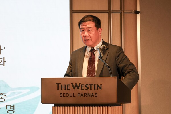 주한중국대사관 심효강 공사참사관은 “한중 양국은 지리적으로 가깝고 문화적으로도 깊이 연결되어 있으며, 서로 중요한 관광객 송출국이자 협력 파트너인 만큼 이번 행사를 계기로 문화관광 산업 협력을 더욱 확대해 나가길 기대한다”고 말했다 / 김주현 인턴기자
