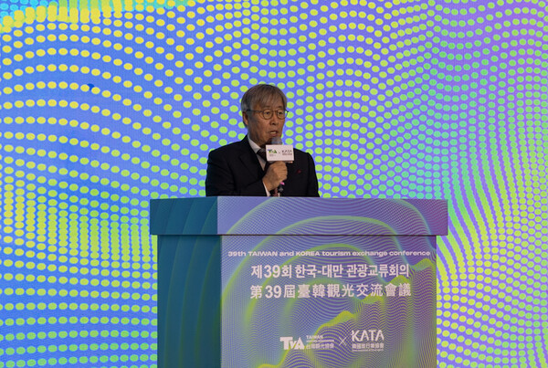 KATA 이진석 회장은 “2025년 양국 관광 교류 규모는 약 293만명에 달했고 올해는 400만명 시대를 향해 가고 있다”라거 말했다 / 김다미 기자