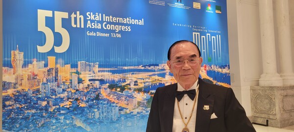 2026 제5차 SKAL 아시아 마카오 총회에 참가한 트래블프레스 소재필 발행인 / 트래블프레스