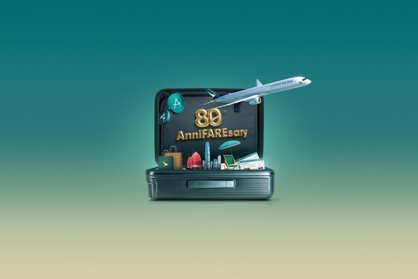 캐세이가 9월 1일부터 15일까지 창립 80주년 기념 항공권 프로모션을 진행한다 / 캐세이
