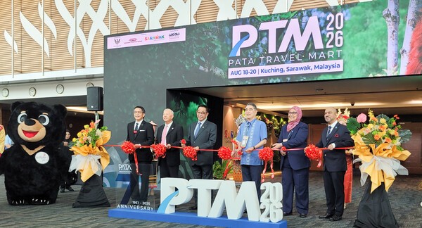‘PATA 트래블마트 2026(PTM 2026)’이 8월 18일부터 20일까지 말레이시아 사라왁주 쿠칭 보르네오컨벤션센터(BCCK)에서 개최됐다 / 트래블프레스